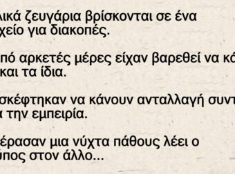 Δύο φιλικά ζευγάρια βρίσκονται σε ένα ξενοδοχείο για διακοπές